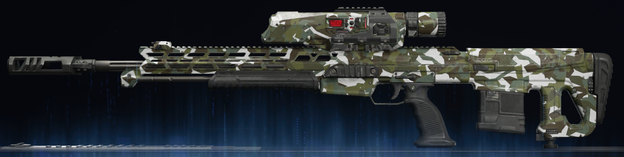 Rendu du camouflage Neige sur VS Recon